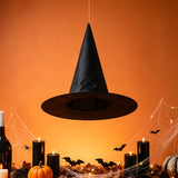 Halloween Floating Witch Hat Light Party Bar Hanging Photo Prop Decor