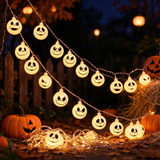 Halloween LED String Lights Spooky Party Decorations Pumpkin Mummy Ghost Horror Lights Wholesale