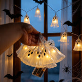 Halloween LED Ghost Skull String Light Bar Party Indoor Yard Decor