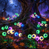 Halloween Solar Eyeball Stake Light Outdoor Waterproof Yard Decor