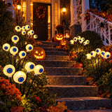 Halloween Solar Eyeball Stake Light Outdoor Waterproof Yard Decor