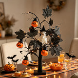 Halloween LED Indoor Tree Light Pumpkin Prop Party Ambience Lamp New