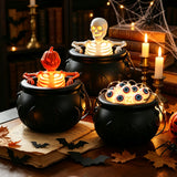 Halloween Skull Skeleton Flame Bucket Light Bar Party Decor New