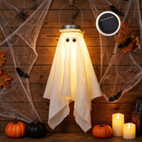Halloween Mason Jar Ghost Night Light Indoor Outdoor Bar Yard Decor