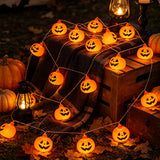 Halloween LED String Light Party Decor Wholesale Big Mouth Pumpkin