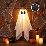 Halloween Mason Jar Ghost Night Light Indoor Outdoor Bar Yard Decor