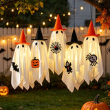 Halloween Hat Ghost Night Light Indoor Party Hanging String Decor New
