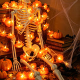Halloween LED Dahlia String Light Indoor Marigold Party Decor New