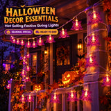 Halloween LED String Lights New Bat Lights Courtyard Indoor Bar Party Atmosphere Decor Lights