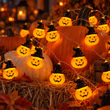 Halloween LED String Lights Spooky Party Decorations Pumpkin Mummy Ghost Lights Wholesale