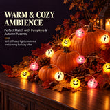 Halloween String Lights LED Pumpkin Ghost Candy Lights Holiday Party Bar Decor Lights Strip Wholesale