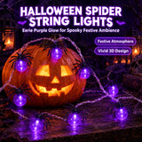 Halloween New Spider String Lights Courtyard Bar Party Easter Atmosphere Decor Lights