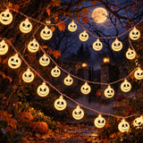 Halloween LED String Lights Spooky Party Decorations Pumpkin Mummy Ghost Horror Lights Wholesale