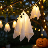 Halloween LED Ghost String Light Hanging Room Party Decor New