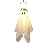 Halloween Mason Jar Ghost Night Light Indoor Outdoor Bar Yard Decor