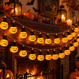 Halloween LED String Lights Spooky Party Decorations Pumpkin Mummy Ghost Lights Wholesale