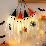 Halloween Hat Ghost Night Light Indoor Party Hanging String Decor New