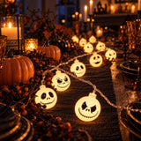 Halloween LED String Lights Spooky Party Decorations Pumpkin Mummy Ghost Horror Lights Wholesale