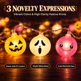 Halloween String Lights LED Pumpkin Ghost Candy Lights Holiday Party Bar Decor Lights Strip Wholesale