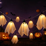 Halloween LED Ghost String Light Hanging Room Party Decor New