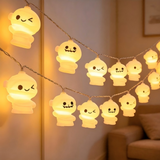 Halloween String Lights Mummy LED Holiday Party Bar Decoration Lights Halloween Indoor Decor Mood Lights Props