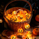 Halloween LED String Light Party Decor Wholesale Big Mouth Pumpkin