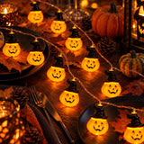 Halloween LED String Lights Spooky Party Decorations Pumpkin Mummy Ghost Lights Wholesale