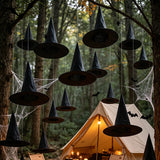 Halloween Floating Witch Hat Light Party Bar Hanging Photo Prop Decor