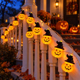 Halloween LED String Lights Spooky Party Decorations Pumpkin Mummy Ghost Lights Wholesale