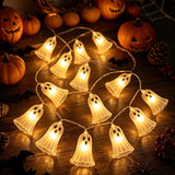 Halloween LED Ghost Skull String Light Bar Party Indoor Yard Decor