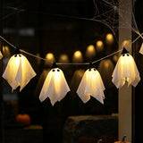 Halloween LED Ghost String Light Hanging Room Party Decor New