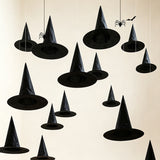 Halloween Floating Witch Hat Light Party Bar Hanging Photo Prop Decor