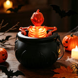 Halloween Skull Skeleton Flame Bucket Light Bar Party Decor New