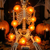 Halloween LED Dahlia String Light Indoor Marigold Party Decor New
