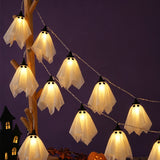 Halloween LED Ghost String Light Hanging Room Party Decor New