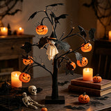 Halloween LED Indoor Tree Light Pumpkin Prop Party Ambience Lamp New