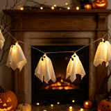 Halloween LED Ghost String Light Hanging Room Party Decor New