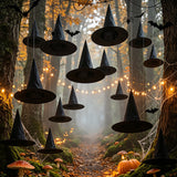 Halloween Floating Witch Hat Light Party Bar Hanging Photo Prop Decor