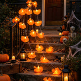 Halloween LED Dahlia String Light Indoor Marigold Party Decor New