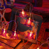 Halloween LED String Lights New Bat Lights Courtyard Indoor Bar Party Atmosphere Decor Lights