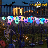 Halloween Solar Eyeball Stake Light Outdoor Waterproof Yard Decor
