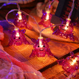 Halloween LED String Lights New Bat Lights Courtyard Indoor Bar Party Atmosphere Decor Lights